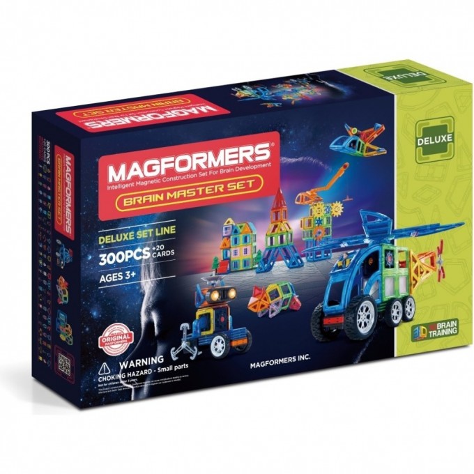 Магнитный конструктор MAGFORMERS BRAIN MASTER 710011